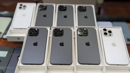 Iphone 15 Pro Max 256GB | 512GB Physical + E Full Box PTA Approved