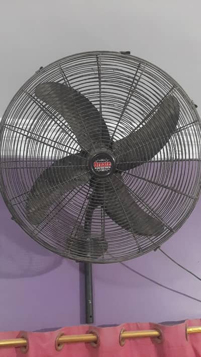 Ornate Bracket Fan – Stylish Wall Mounted Cooling Fan