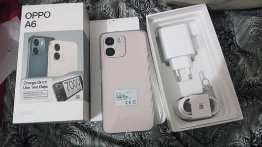 oppo a6 8/256  today box open urgent sale 03253967297