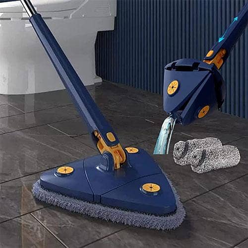 High Quality Triangle Mop 360 Adjustable With Twist Squeeze in pakistan