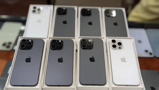 Iphone 15 Pro Max 256GB & 512GB PTA Approved Full Box Physical SIM