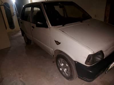 Suzuki Mehran 1998 - White Color - Whatsapp no: 03261020318