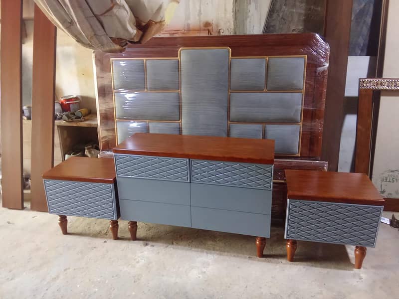 Double Bed with Dressing set 0