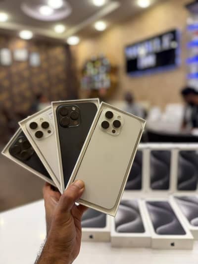 Apple Iphone 15 Pro Max 256GB & 512GB PTA Approved Full Box Physical