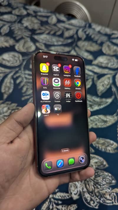 Iphone 14 pro max 128gb jv gold color