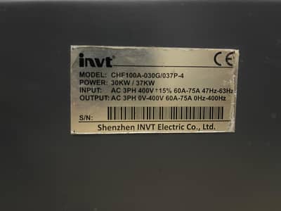 vfd inverter / solar inverter 30kw /37kw