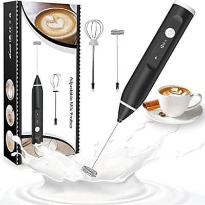 RECHARGEBLE 3 IN 1 ELECTRIC COFFEE BEATER