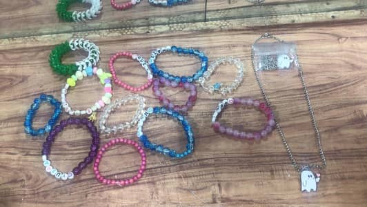 ribbon bow & breslet