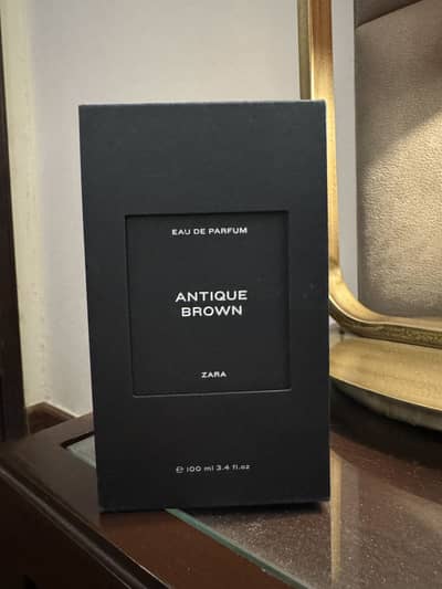Authentic Zara Antique Brown Perfume