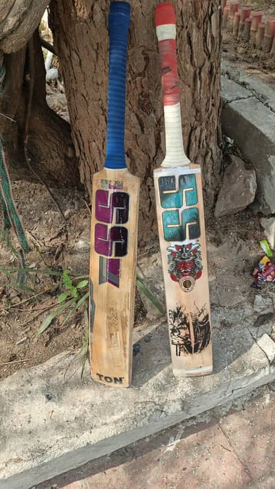 SS knocked bats pair