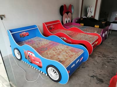 Single Car Bed | 95 Cars Bed | kids car Bed | Baby Furniture