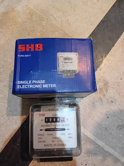Electric sub-meter (used)