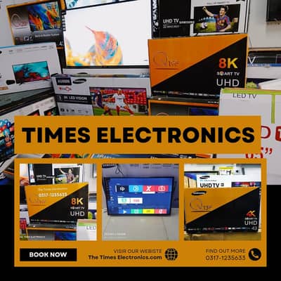 48" inch Smart Led Tv UHD 4k Bezeless (32" 43" 55" 65" 75" 85)