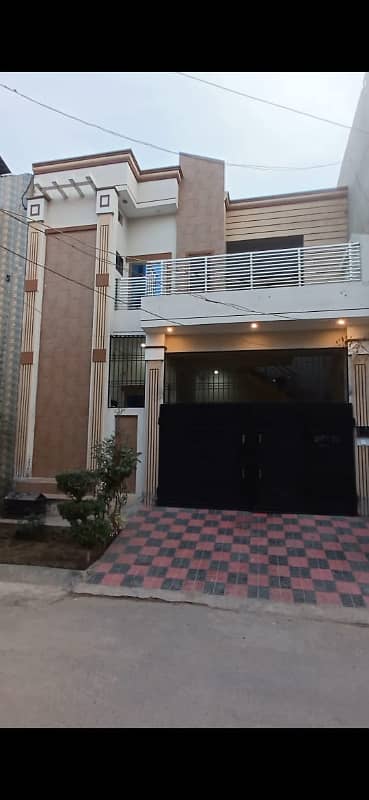 Raiz ul jannah Rafi qamar road new brand luxury 5 marly double story house for sale
