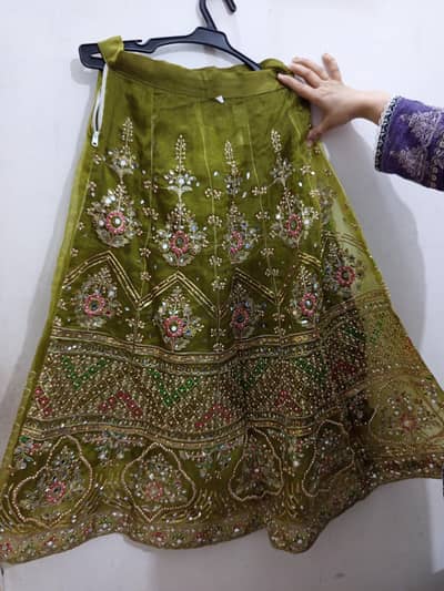 lehnga choli with dupata