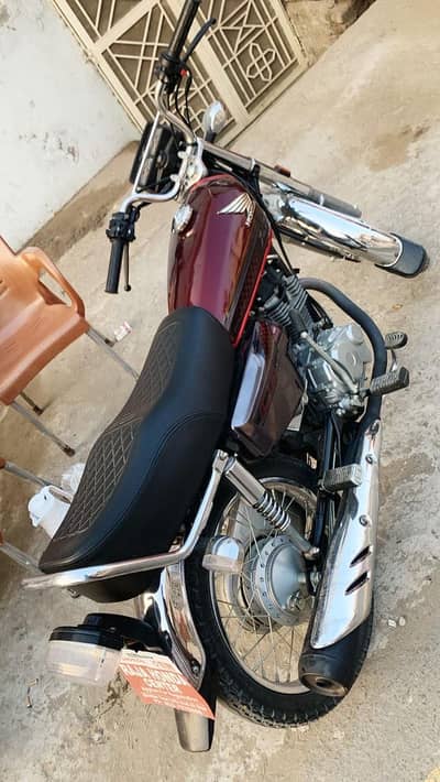 24/25 silver self start achi bike h