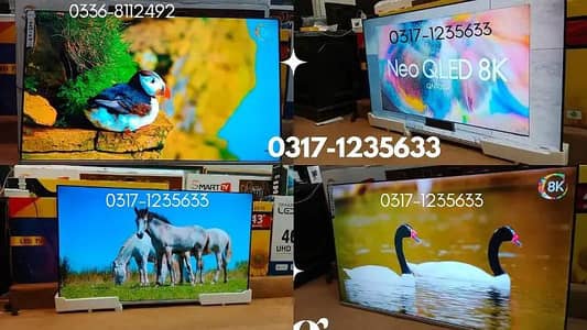 48" inch Smart Led Tv UHD 4k Bezeless (32" 43" 55" 65" 75" 85)