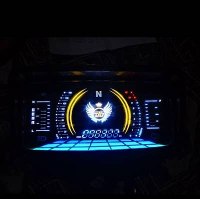 125 wing style digital speedometer for sale