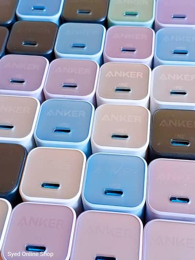 ANKER 30W Iphone Samsung 25W mi 33W nano second