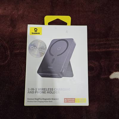 Baseus MagPro 2-in-1 Wireless Charging Power Bank (5000mAh)
