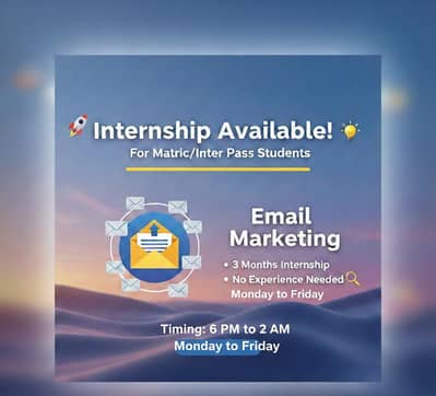 Email Marketing Internship