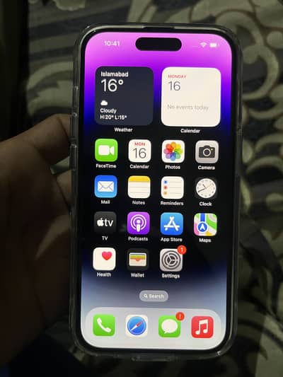 Apple 14 pro 128gb PTA Approved