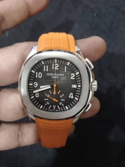 patek phillpe watch stainless steel watch