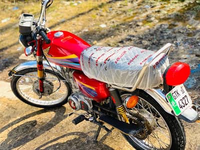 Honda CG 125 2010 MODEL ALL PUNJAB NMBR
