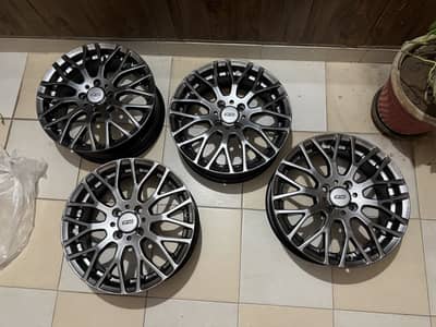 MUGEN XJ WHEELS 16 inch 4 nut 100 pcd 6jj