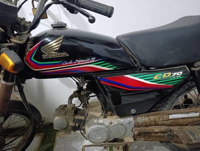 Honda CD70 Karachi number