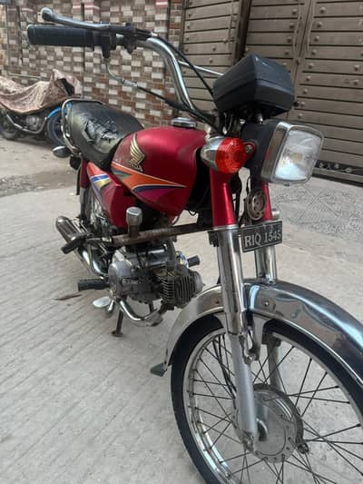 engine wiese bike is fully okay in good condition