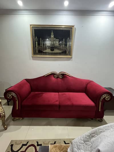 6 Seater Sofa with 3 Tables