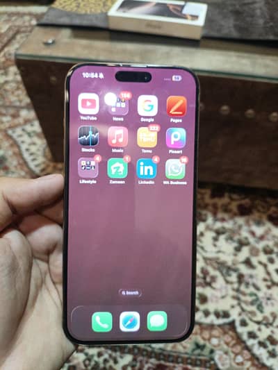 16 pro max / desert titanium/256. gb