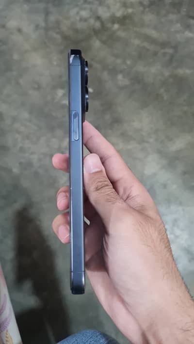 Brand new blue titanium