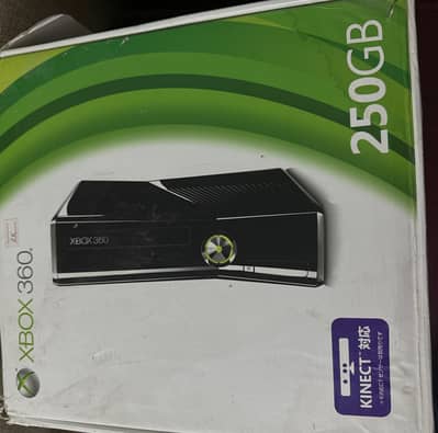 Xbox 360 Black color (Slim edition)