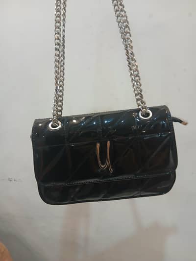 ladies bag black  unze london
