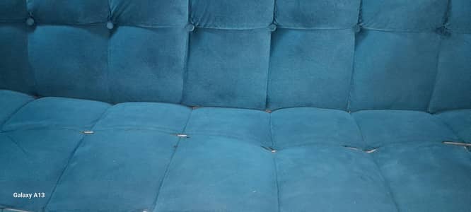 5 sitter sofa set with glass centre table