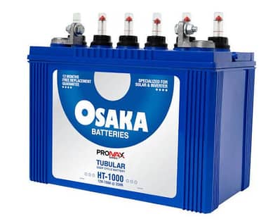 Brand New Osaka HT 1000 Small Tubular Battery