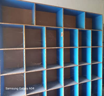 shop rack & counter for sale