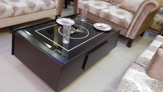 center table, wooden center table,glass top center table, furniture