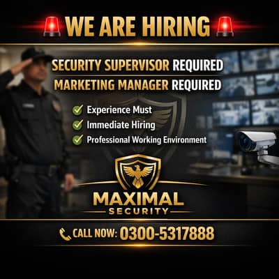 SECURITY SUPERVISOR KI ZARORAT