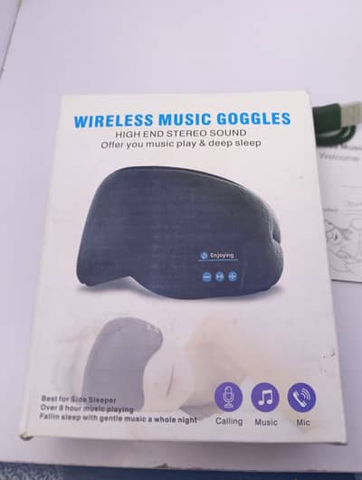 WIRELESS MUSIC GOGGLES – PREMIUM QUALITY SLEEP HEADBAND