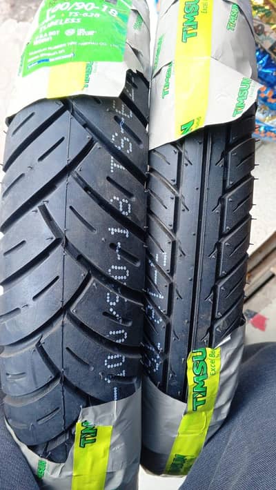 Timsun Tubeless Tyres Available | 100-90/18 | 2.75/18