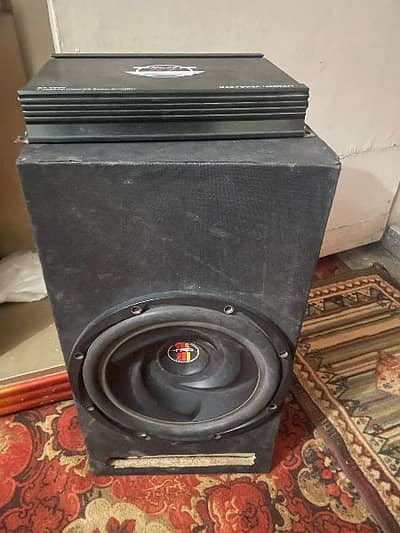 Sony boofer and Hi-fi amplifier for sale