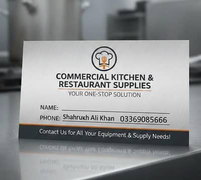 Commercial Kitchen Setup & Food Supplies Solutions