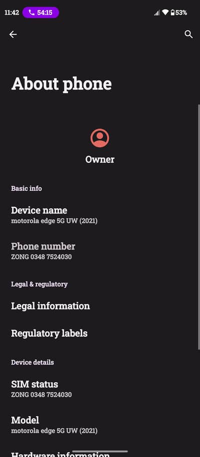 motorola adge 5 g uw 2021  bbrand new candesan achang