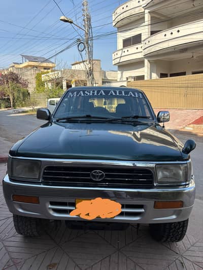 Toyota Hilux Surf SSR-X with 1kz turbo diesel engine