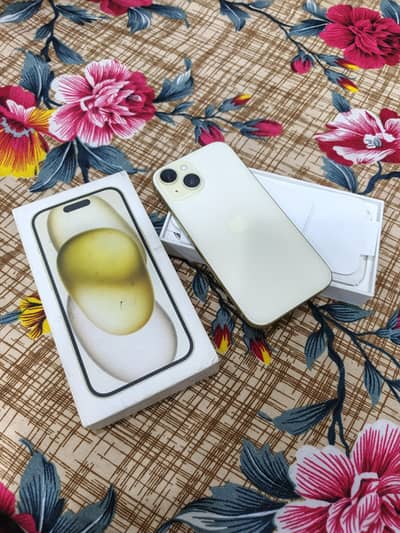 iPhone 15 with original box