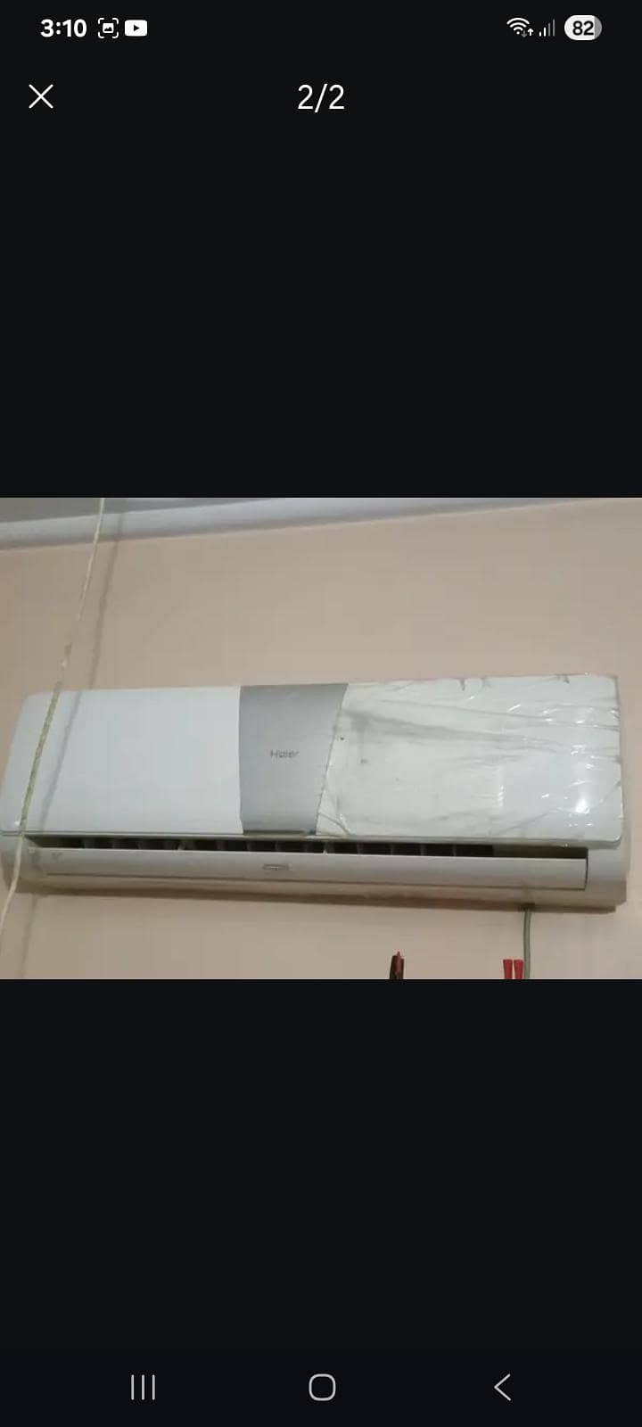 split ac used 0