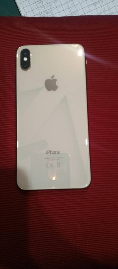 iphone xs max dual sim official PTA approved 64gb all ok